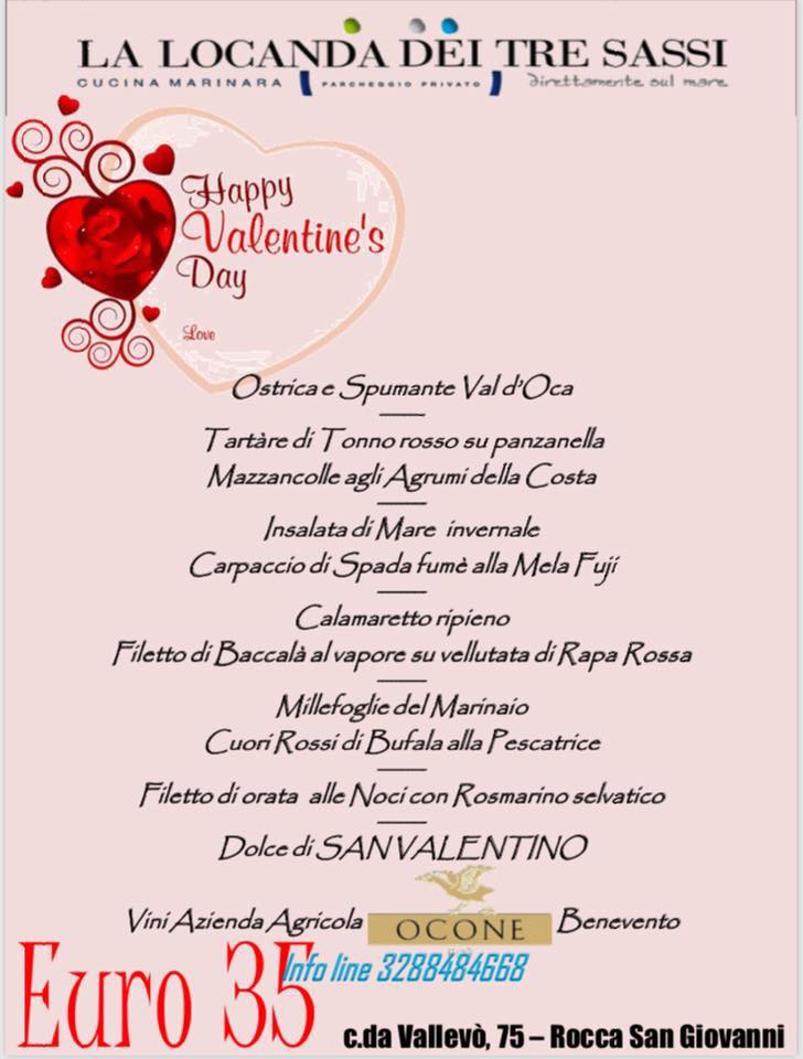 Menu La Locanda Dei Tre Sassi-2