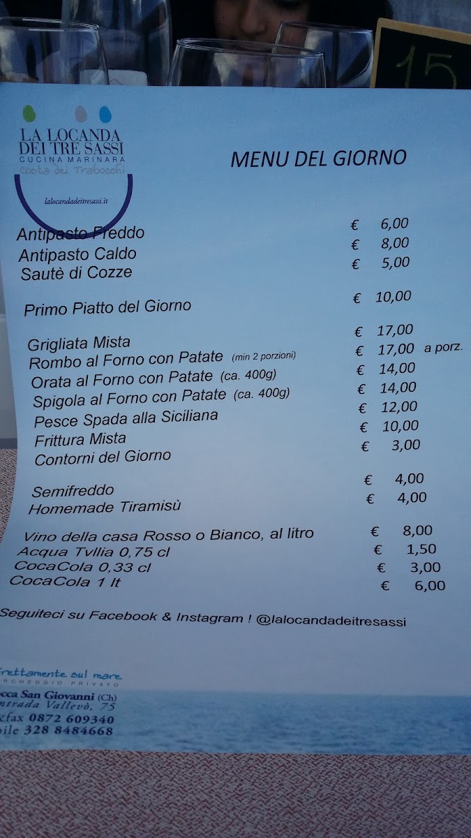 Menu La Locanda Dei Tre Sassi-4